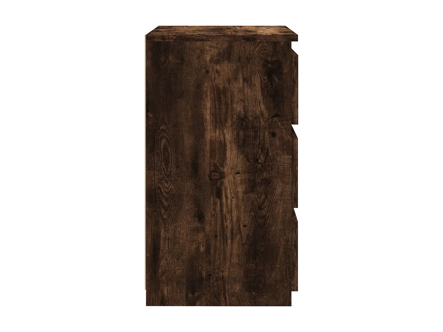 Mesita de noche de roble ahumado 40x35x62,5 cm Madera de ingeniería