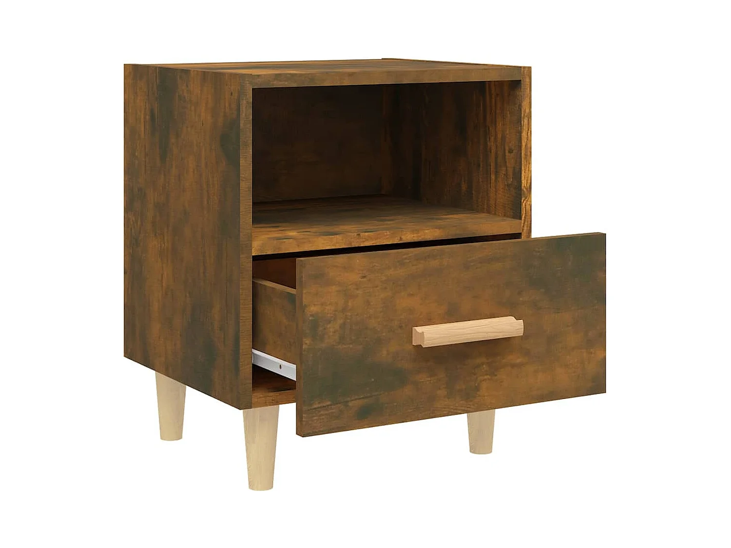 Comodini 2 pz Rovere affumicato 40x35x47 cm