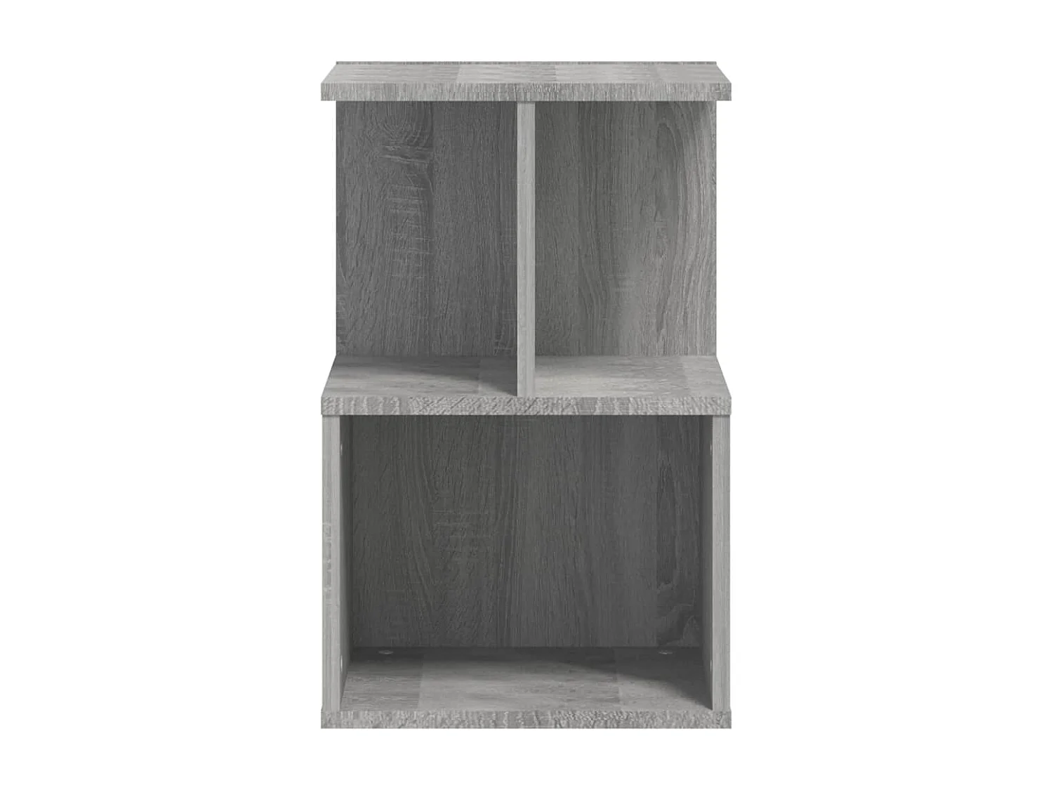 Nachtkastjes 2 stuks Sonoma grijs 35x35x55 cm Technisch hout