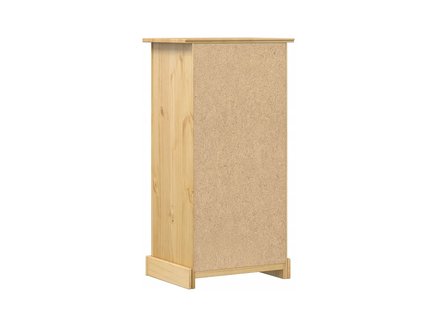 Table de chevet Corona 53x39x103 cm bois de pin massif