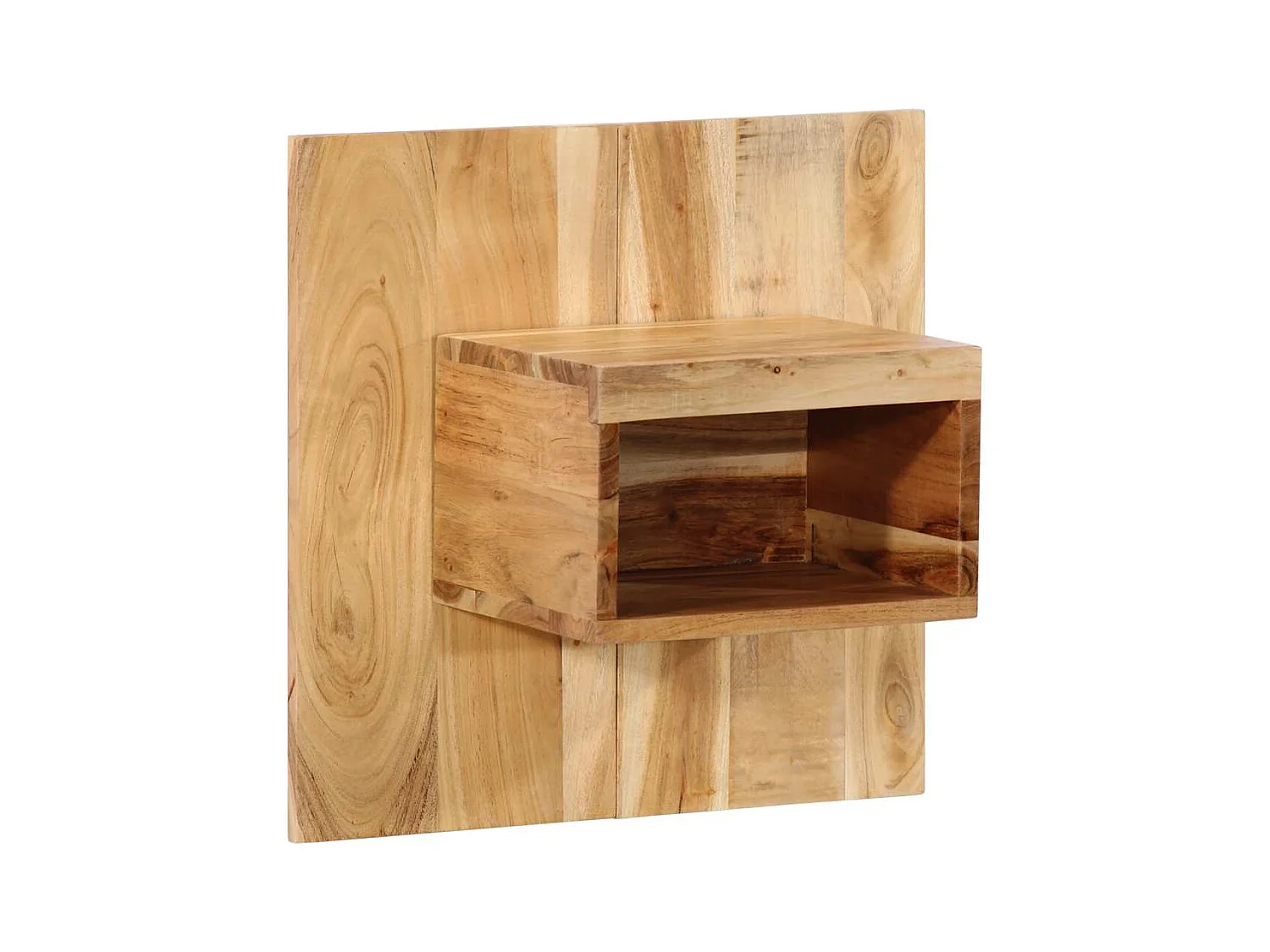 Table de chevet 50x27x50 cm bois d'acacia solide