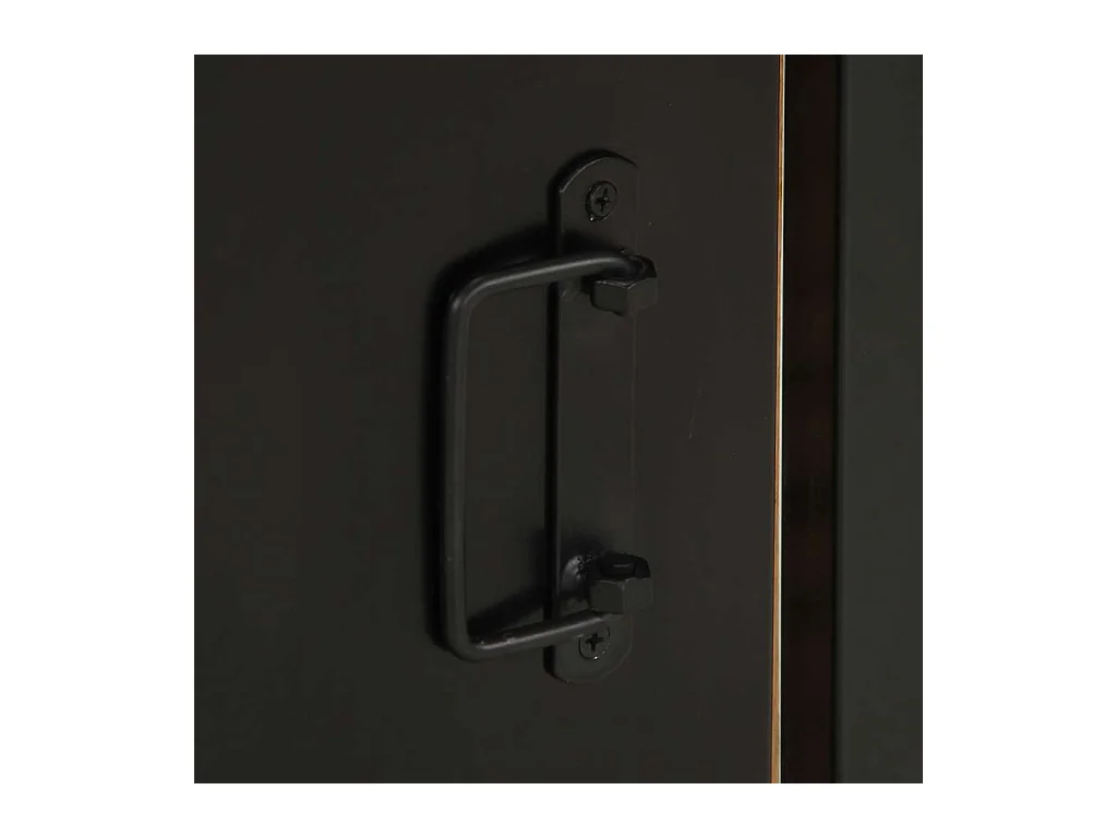 Table de chevet 40x30x51 cm bois massif de manguier brut