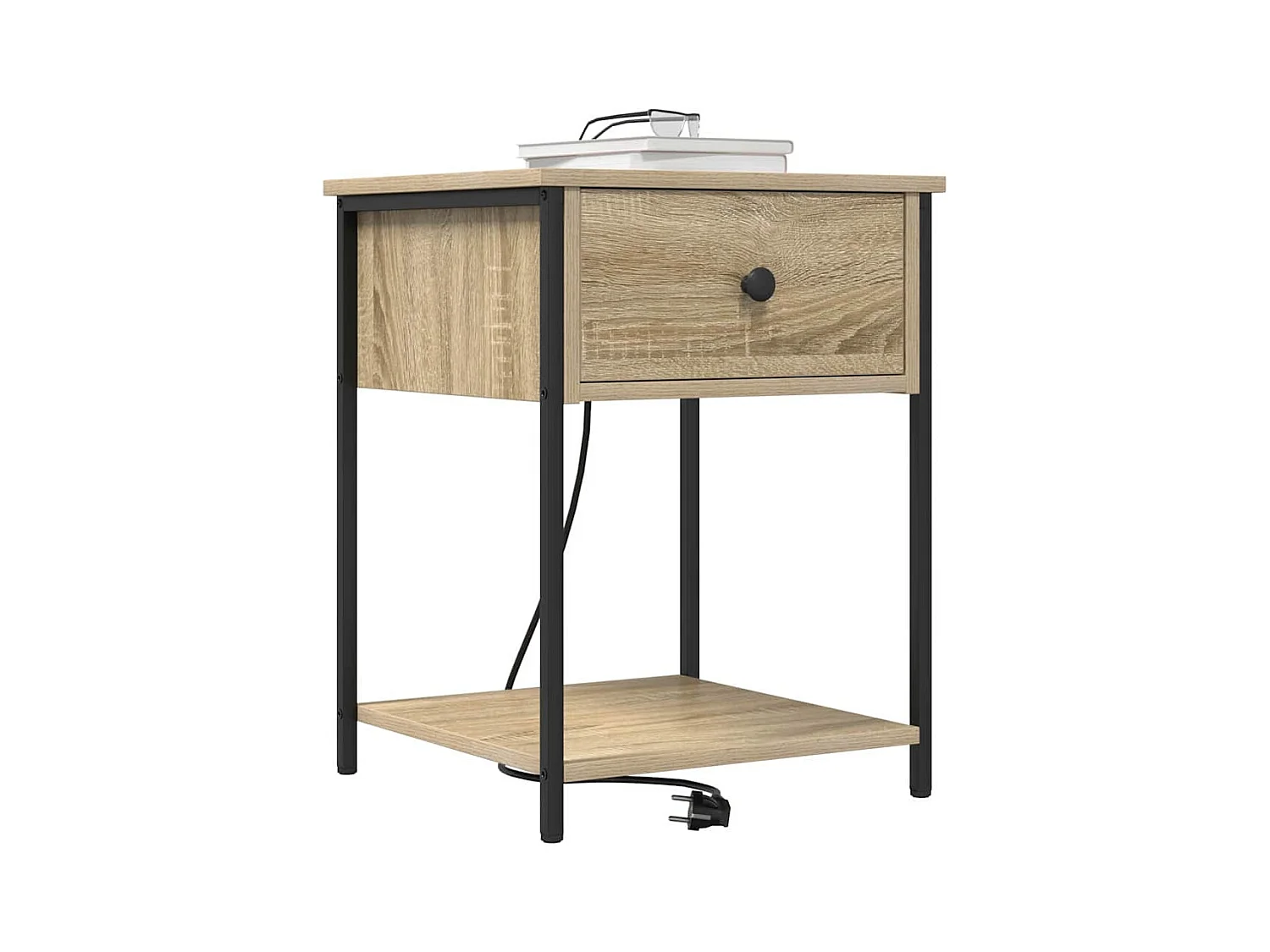 Armoires de chevet 2 pcs Chêne sonoma 42 x 41 x 56 cm