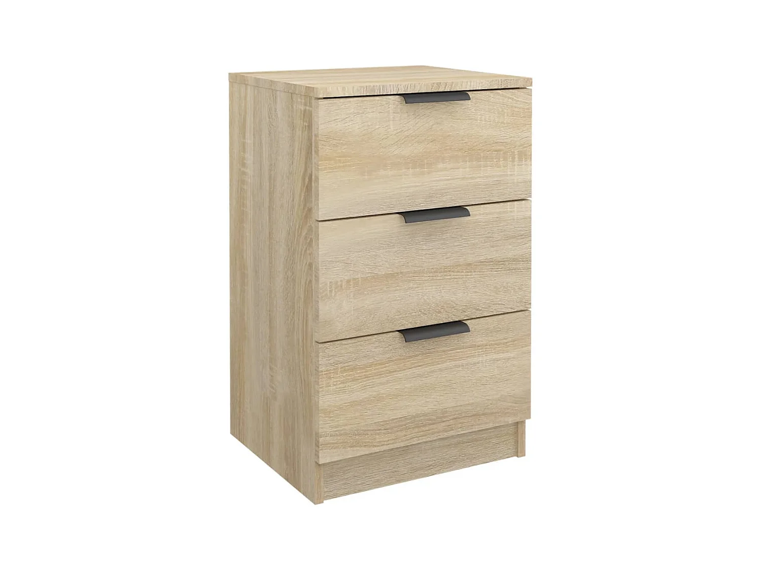 Comodino in rovere Sonoma 40x36x65 cm