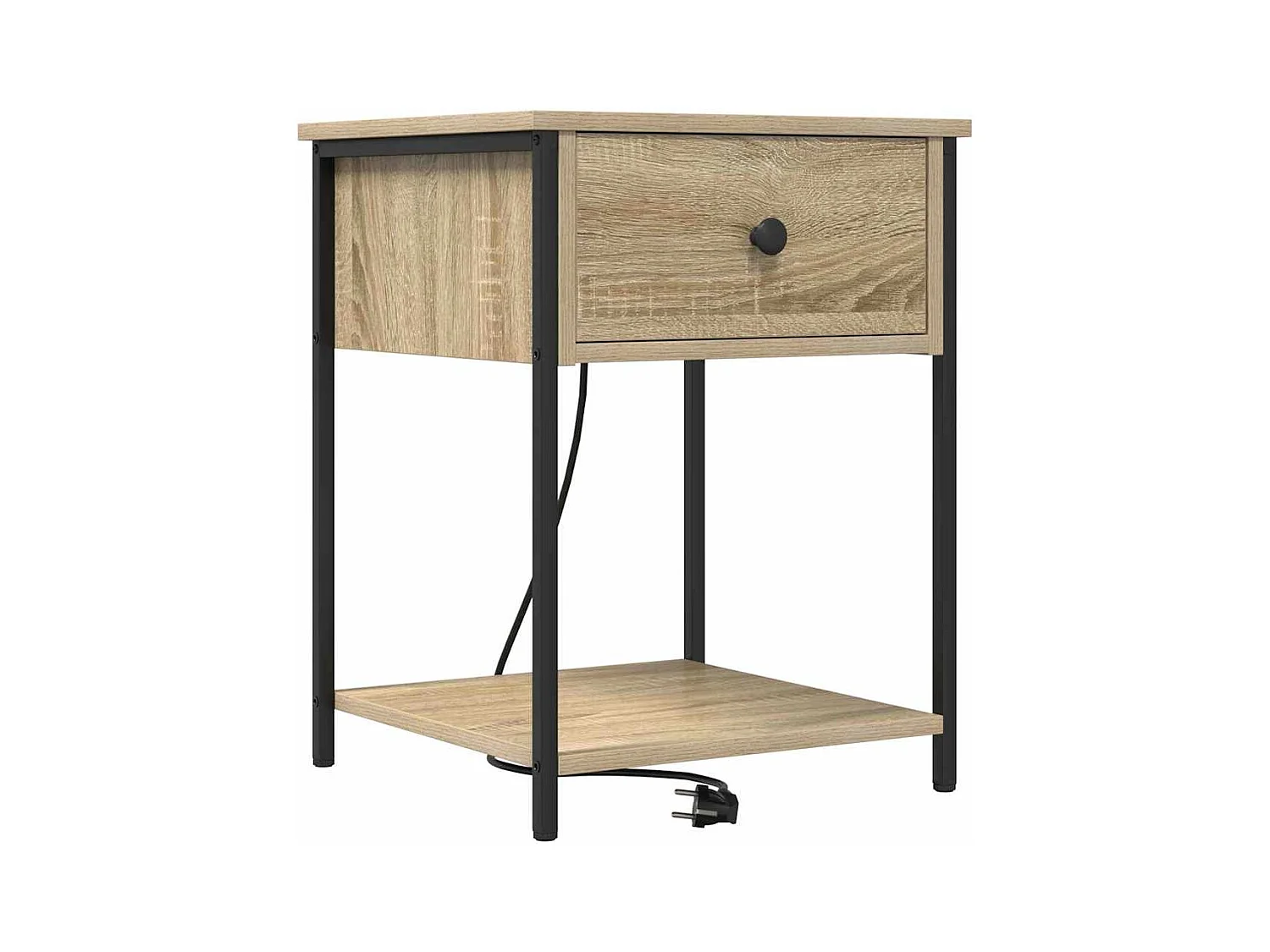 Cabinet de chevet avec tiroir Chêne sonoma 42 x 41 x 56 cm