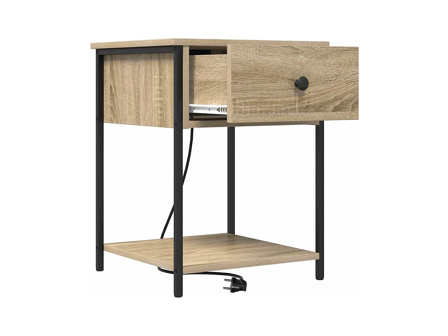 Cabinet de chevet avec tiroir Chêne sonoma 42 x 41 x 56 cm