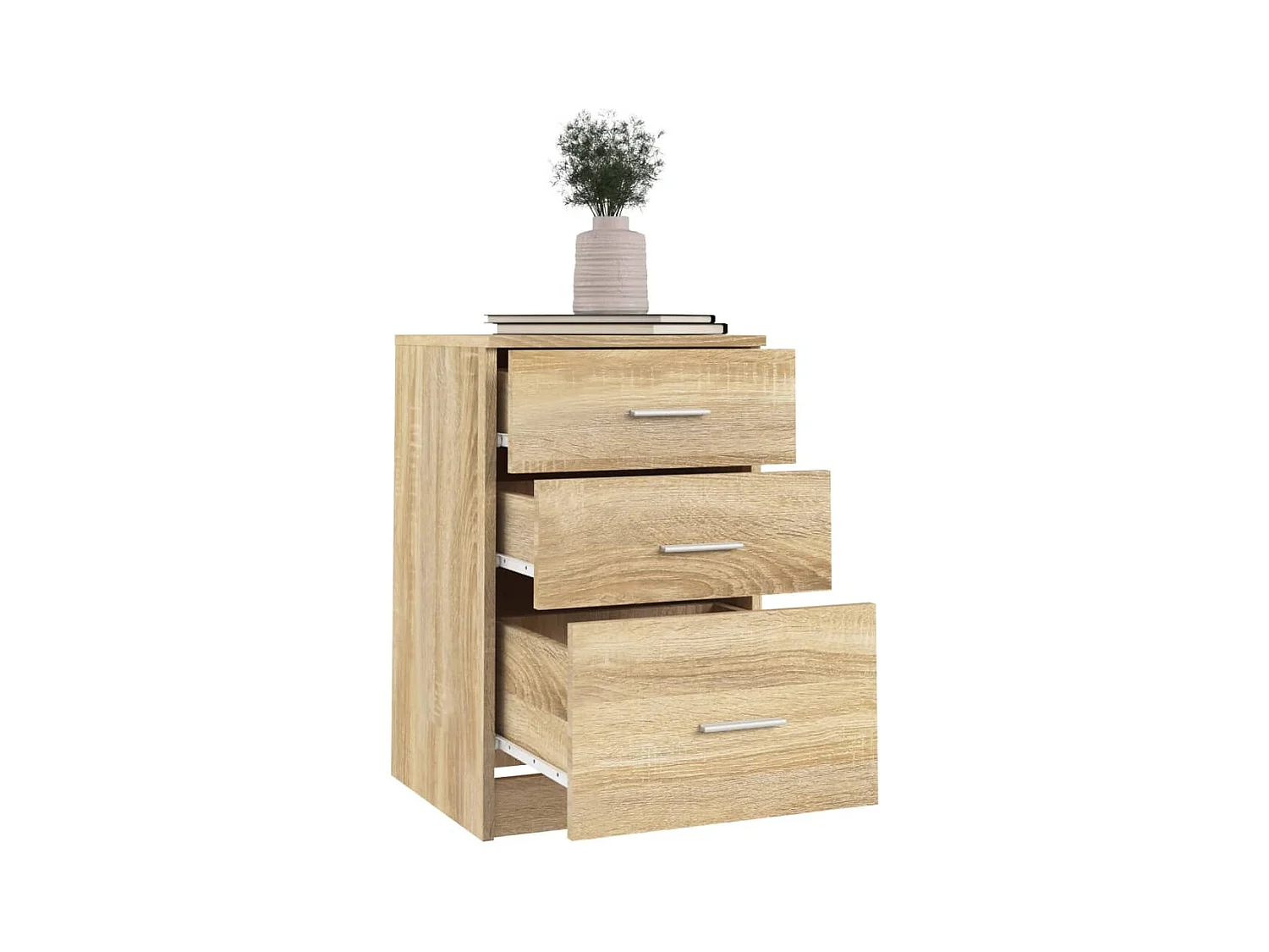 Table de chevet Chêne sonoma 40x40x63 cm Bois d’ingénierie