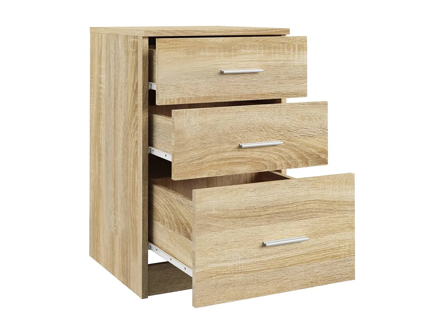 Table de chevet Chêne sonoma 40x40x63 cm Bois d’ingénierie