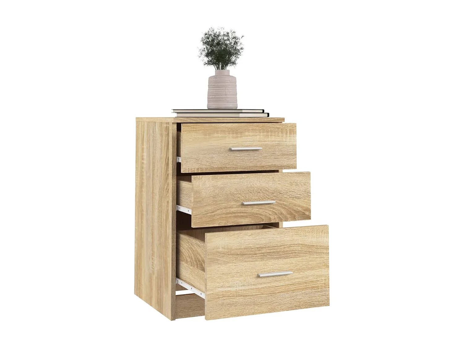 Table de chevet Chêne sonoma 40x40x63 cm Bois d’ingénierie