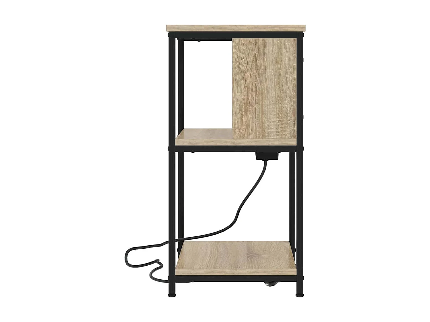 Comodino 2 pezzi in rovere Sonoma 38 x 31 x 61 cm