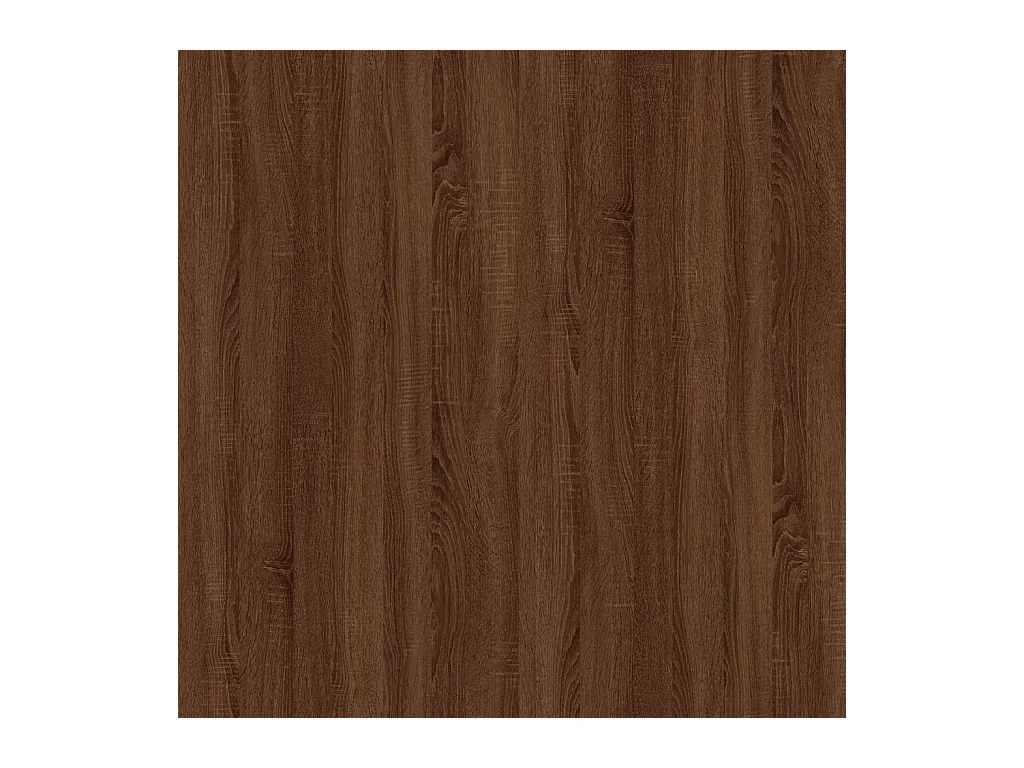 Table de chevet Chêne brun 50x46x50 cm Bois d'ingénierie