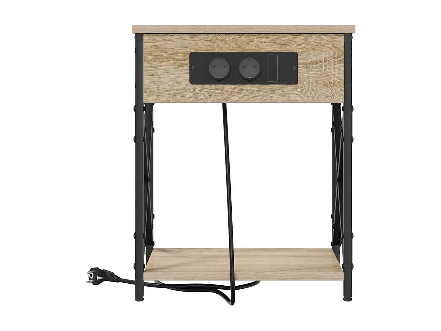 Cabinet de chevet avec tiroir Chêne sonoma 41 x 31 x 51 cm