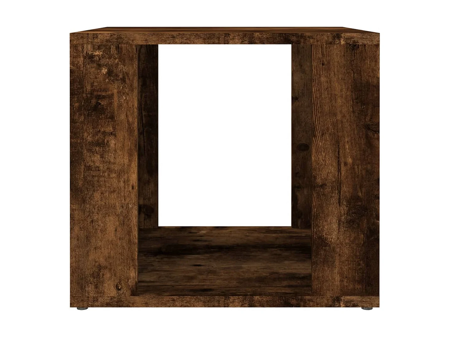 Mesita de noche de roble ahumado 41x40x36 cm Madera de ingeniería