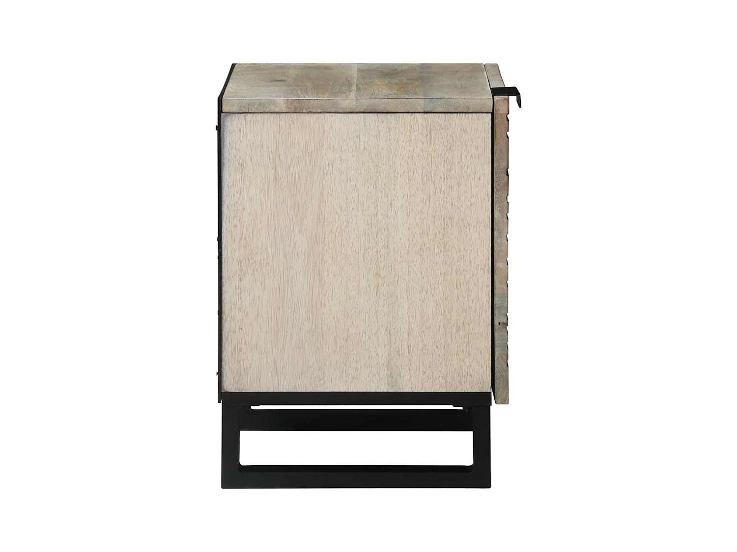 Tables de chevet 2 pcs Naturel 40 x 33.5 x 46 cm