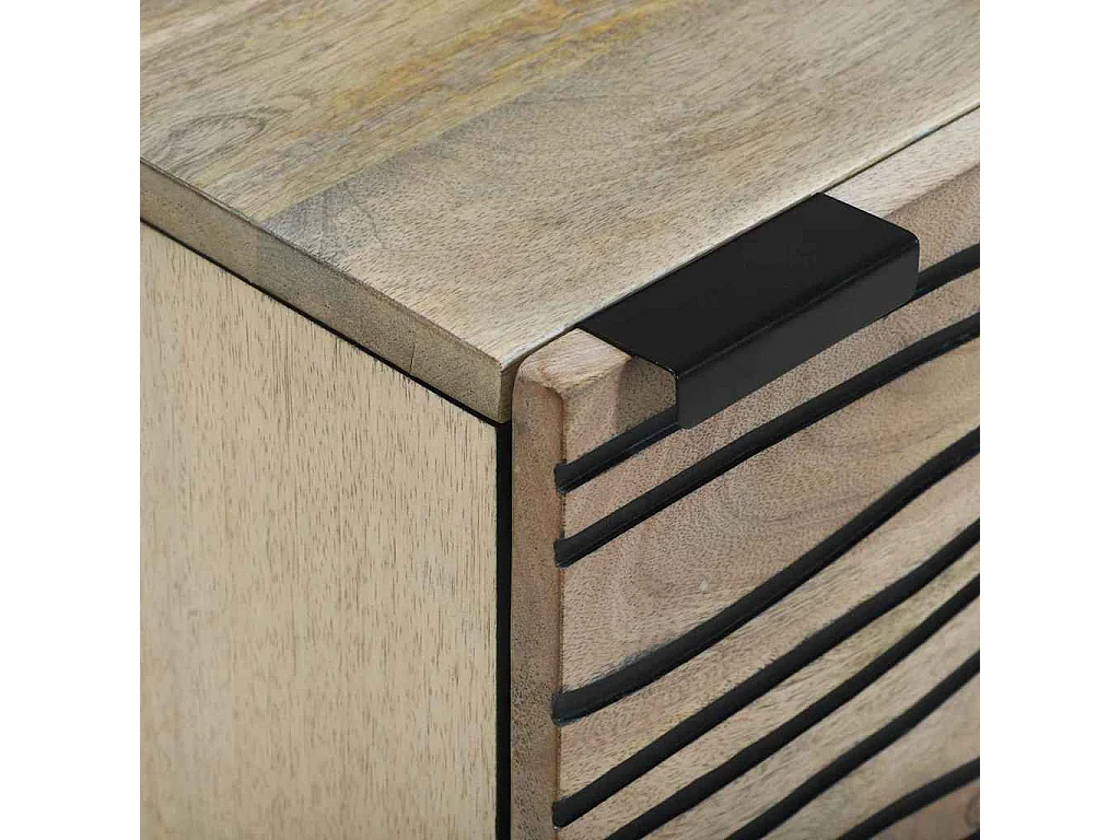 Tables de chevet 2 pcs Naturel 40 x 33.5 x 46 cm