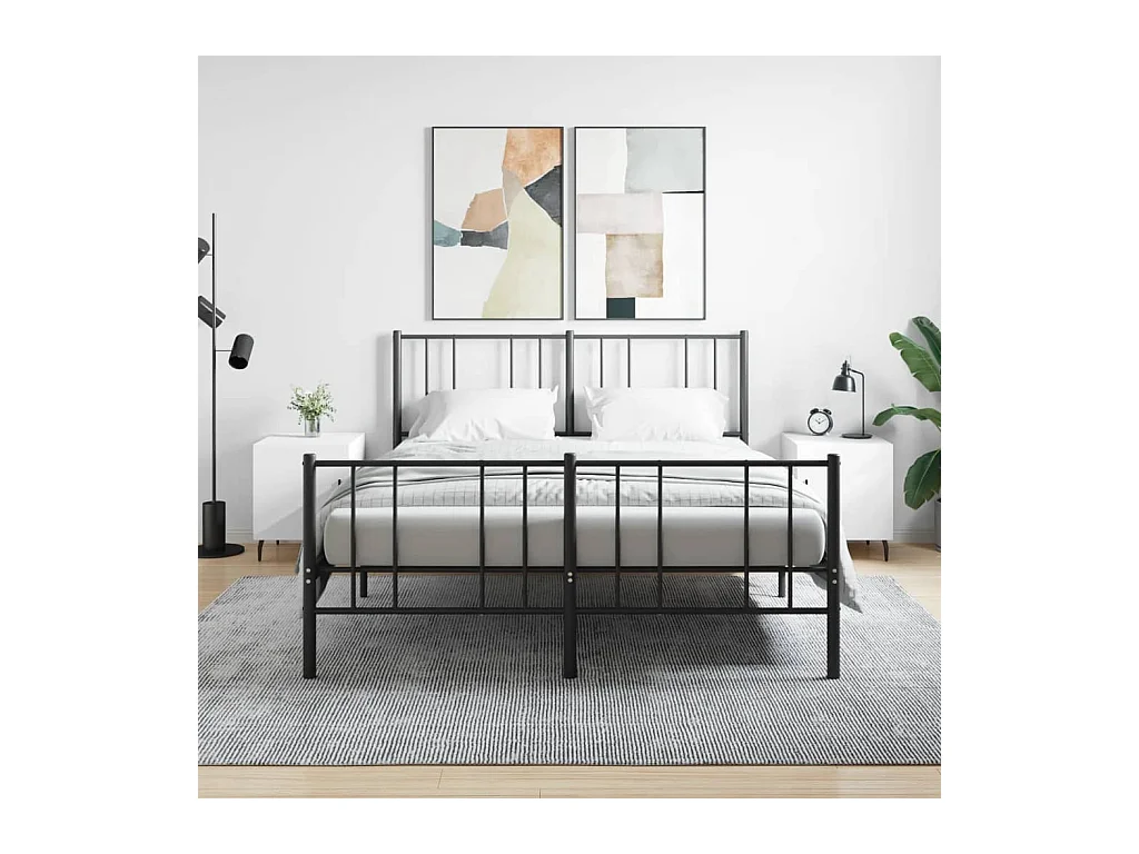 Mesitas de noche 2 piezas blancas 40x40x50 cm madera de ingeniería