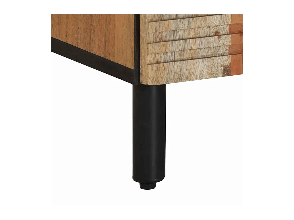 Nachtkastje 50x33x60 cm in massief acaciahout