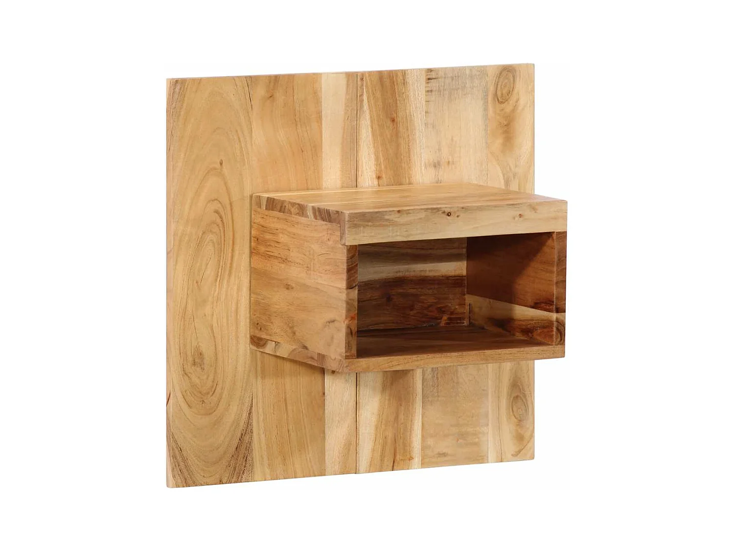 Table de chevet 50x27x50 cm bois d'acacia solide