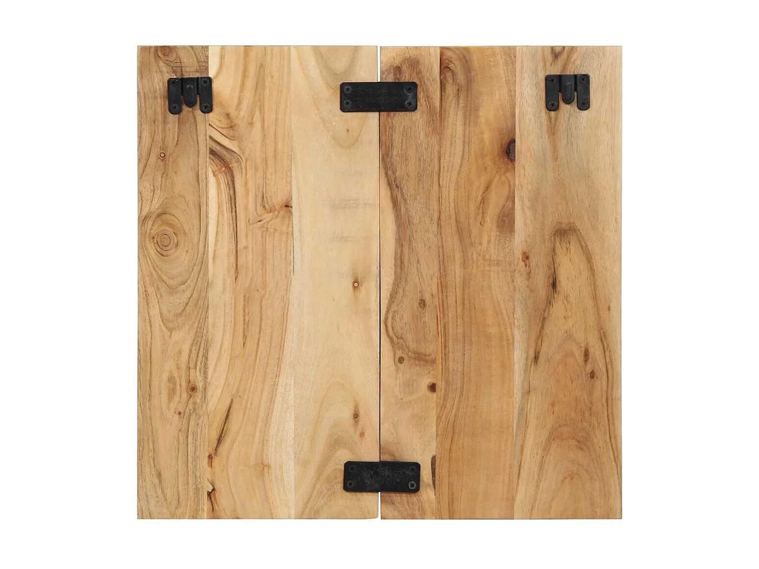 Table de chevet 50x27x50 cm bois d'acacia solide