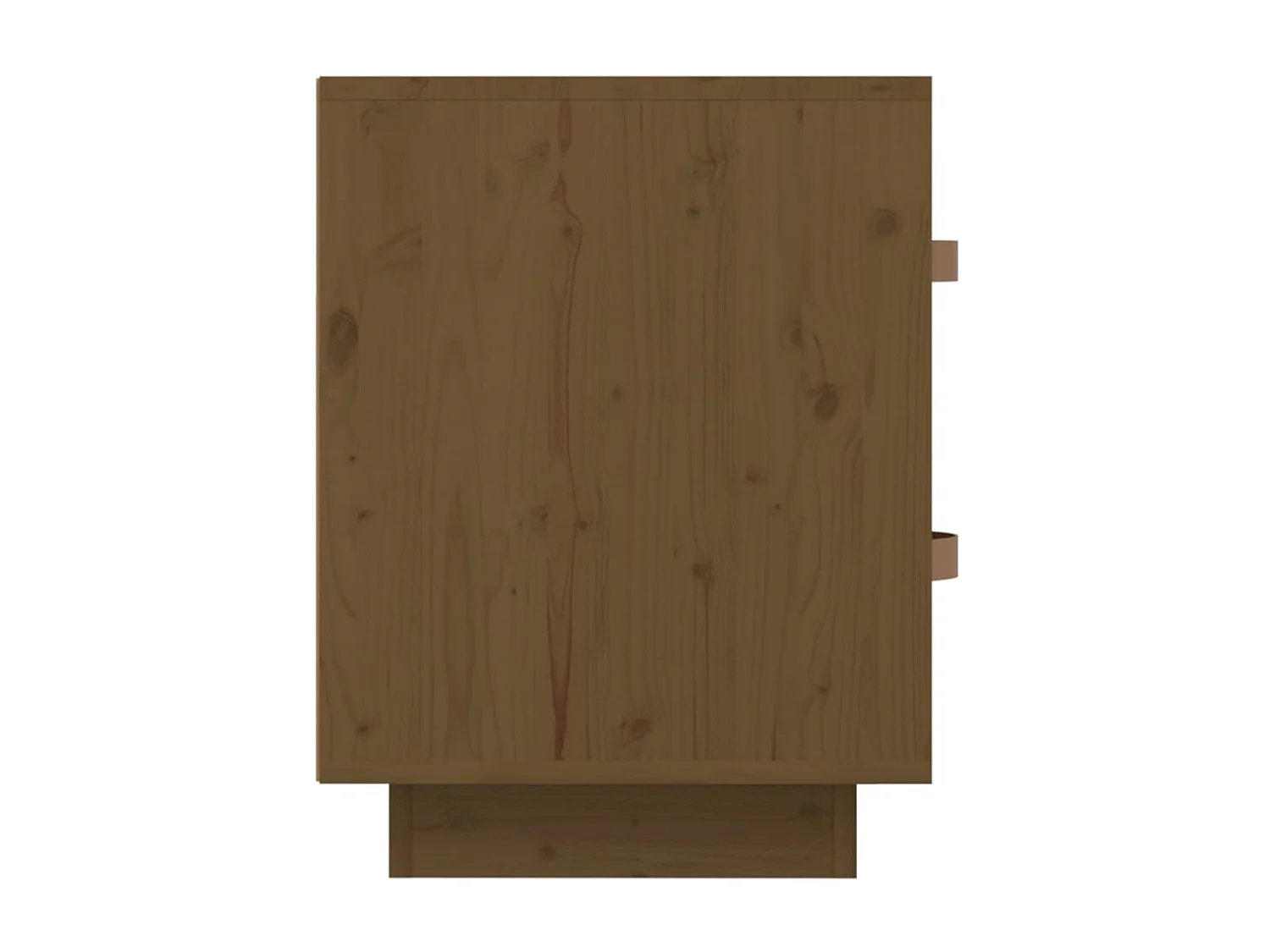  Table de chevet Marron miel 40x34x45 cm Bois de pin massif