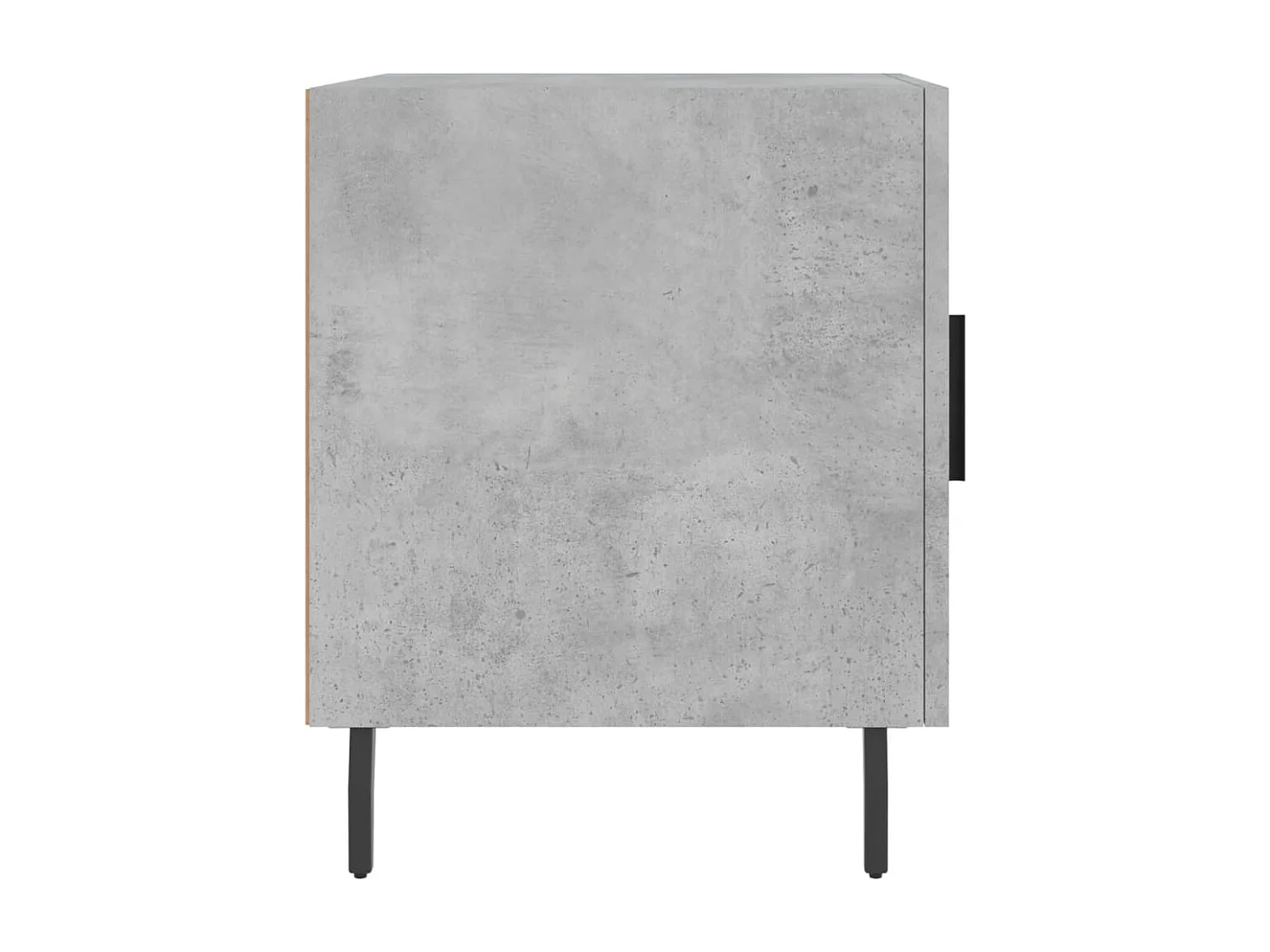 Tables de chevet 2 pcs gris béton 40x40x50 cm bois d’ingénierie