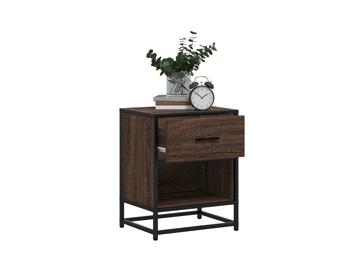 Tables de chevet 2 pcs chêne marron 40x31x50 cm bois ingénierie