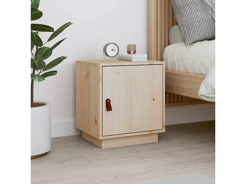 Comodino 40x34x45 cm Legno massello di pino