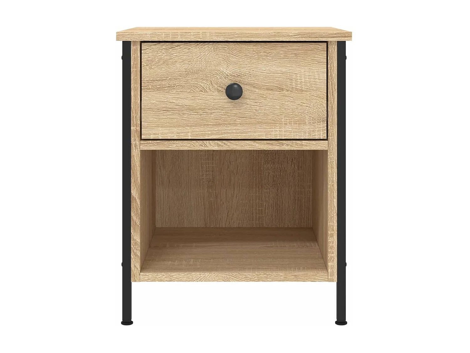 Sonoma eiken nachtkastje 40x42x50 cm bewerkt hout