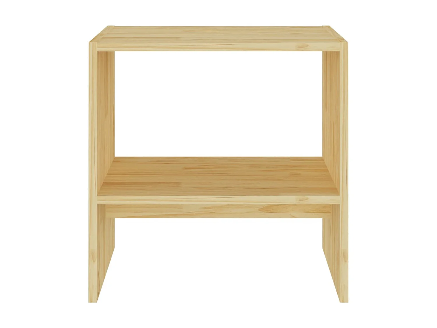 Comodini 2 pz 40x30,5x40 cm Legno massello di pino