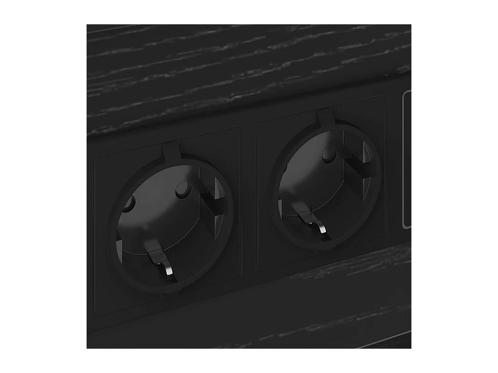 Armoires de chevet avec tiroir 2 pcs Chêne noir 40 x 31 x 60 cm