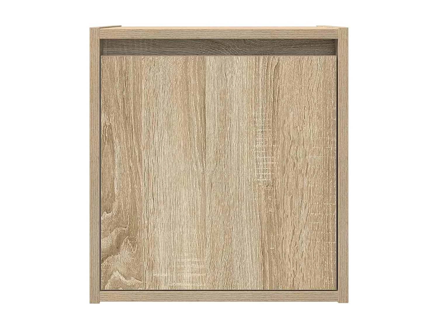 Table de chevet murale chêne sonoma 38x34x40 cm