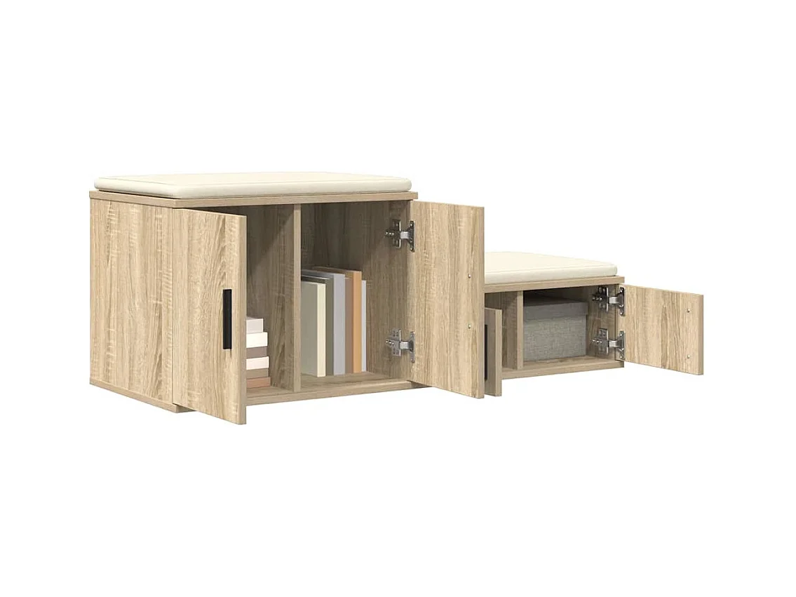 Armoire de rangement Chêne Sonoma 127x41x40 cm Bois d'ingénierie