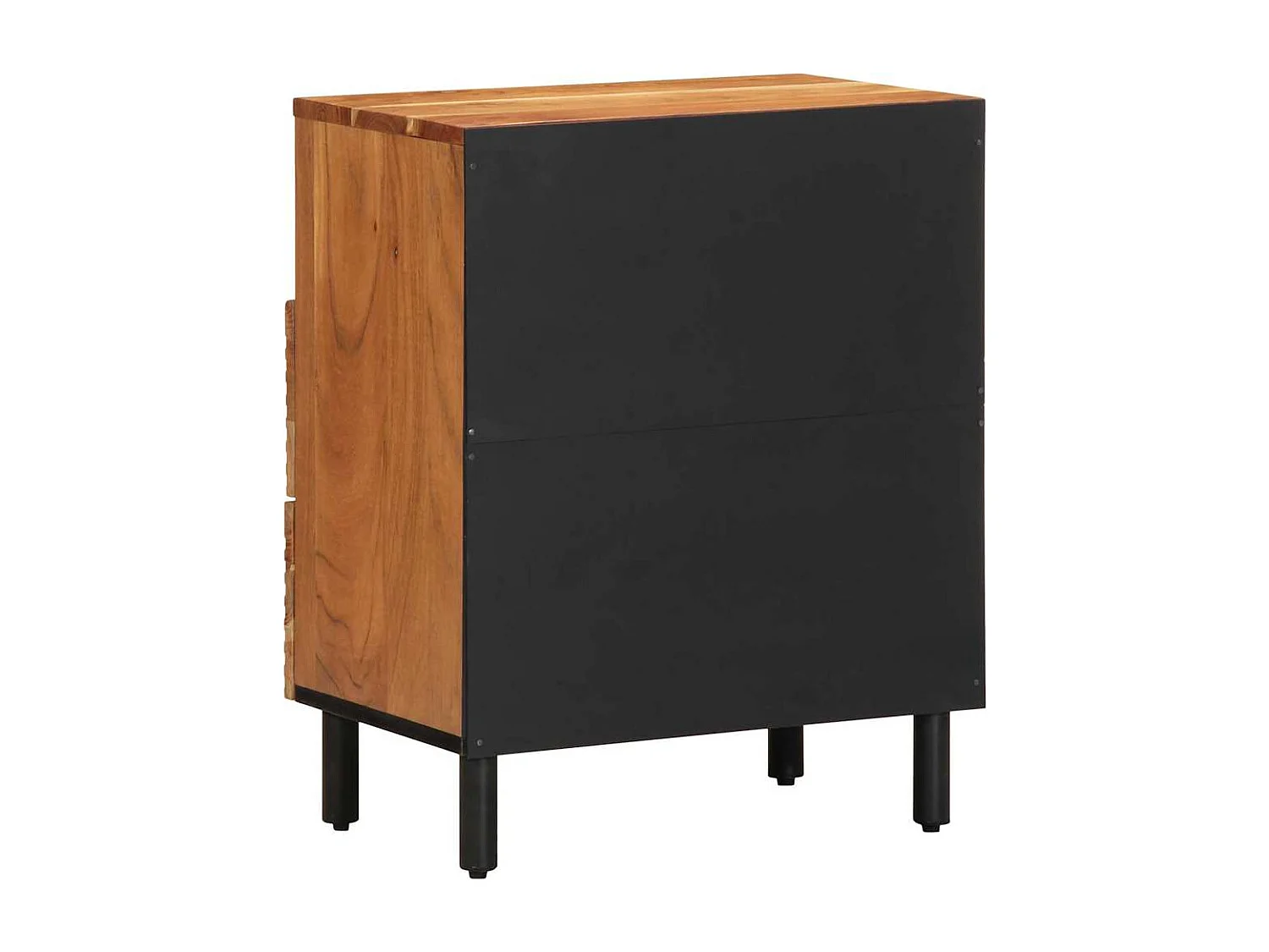 Table de chevet 50x33x62 cm en Bois d'Acacia Massif