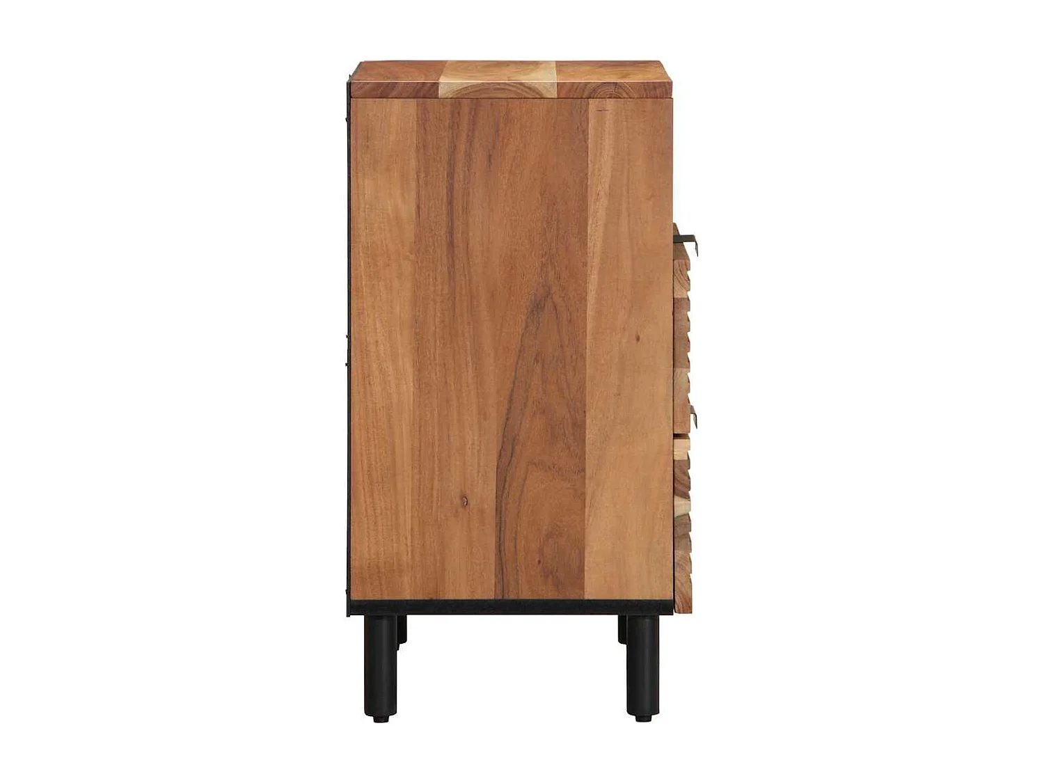 Table de chevet 50x33x62 cm en Bois d'Acacia Massif