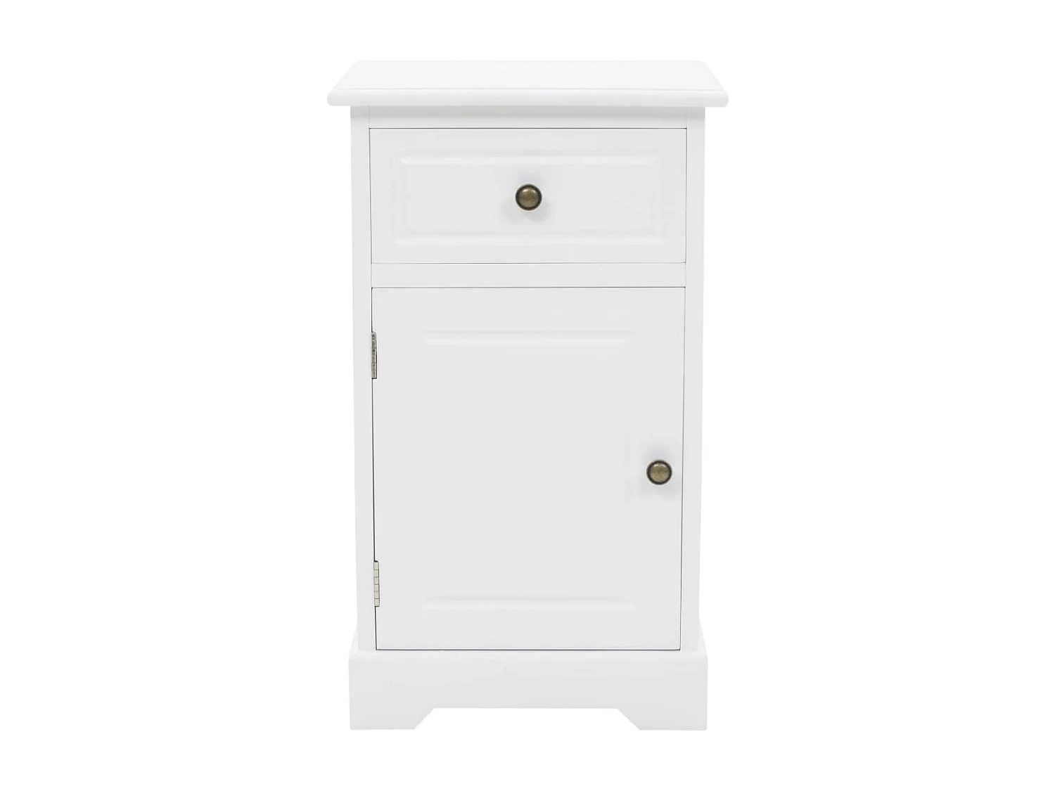 Comodino in MDF e legno di pino 35x32x59 cm