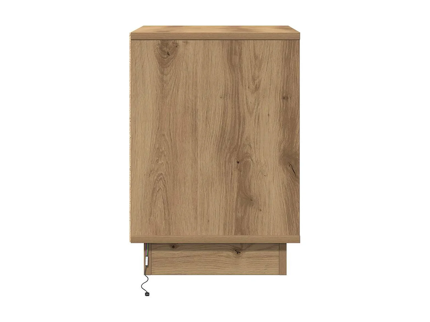 Nachttische mit LED-Leuchten 2 Stk. Artisan Oak 39x34,5x50 cm