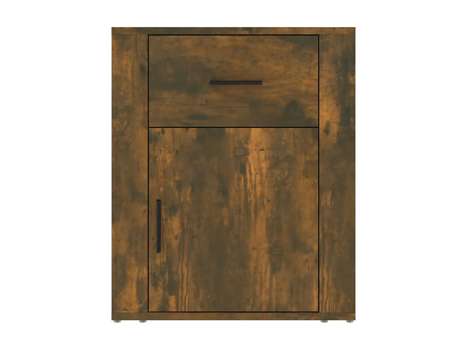 Table de chevet Chêne fumé 50x36x60 cm Bois d'ingénierie