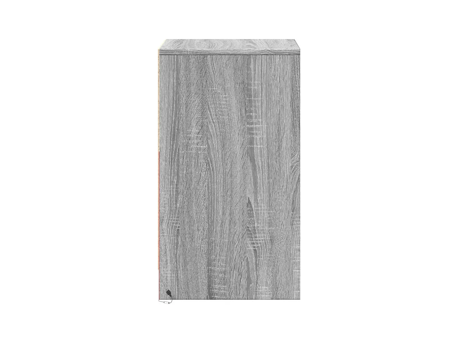 Sonoma Grey Engineered Wood nachtkastje met ledverlichting