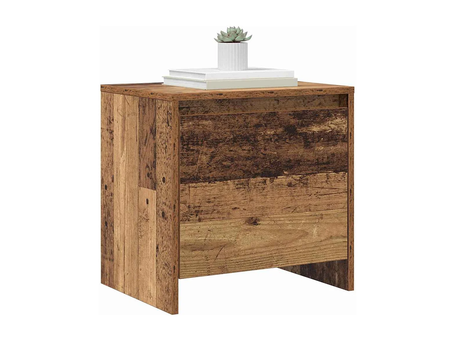 Cabinet de chevet Vieux bois 45 x 34 x 44.5 cm