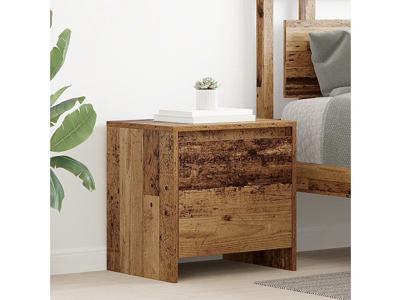 Cabinet de chevet Vieux bois 45 x 34 x 44.5 cm