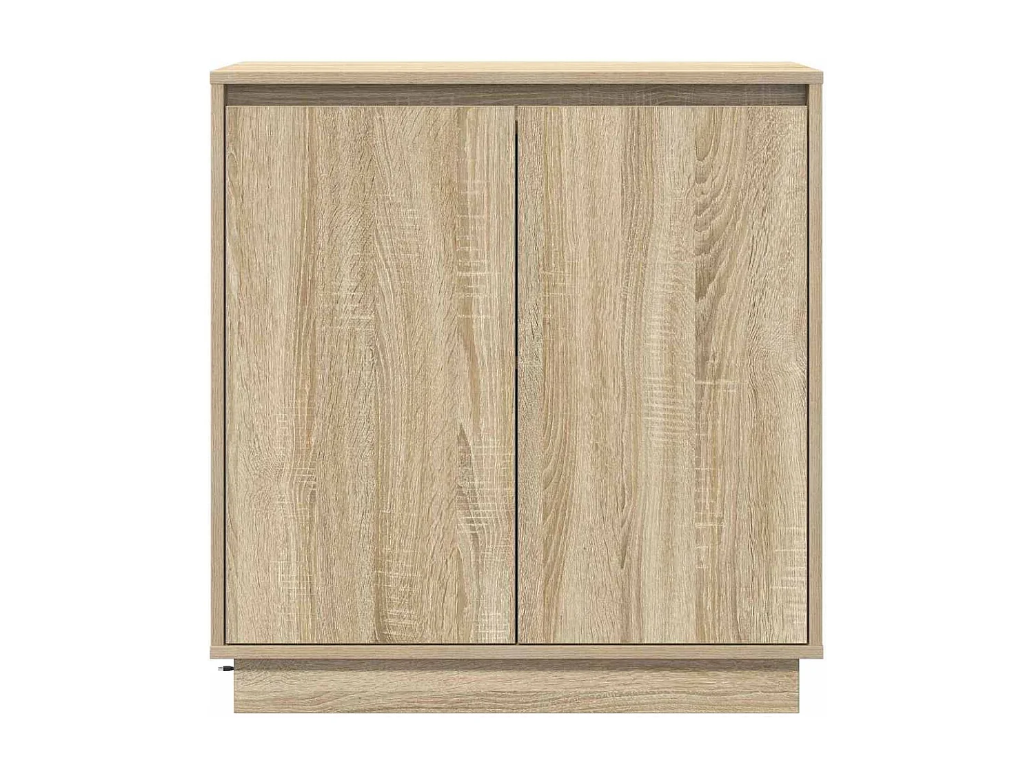 Buffet avec LED en chêne Sonoma - 71 x 34,5 x 75 cm - Fabriqué en bois d'ingénierie