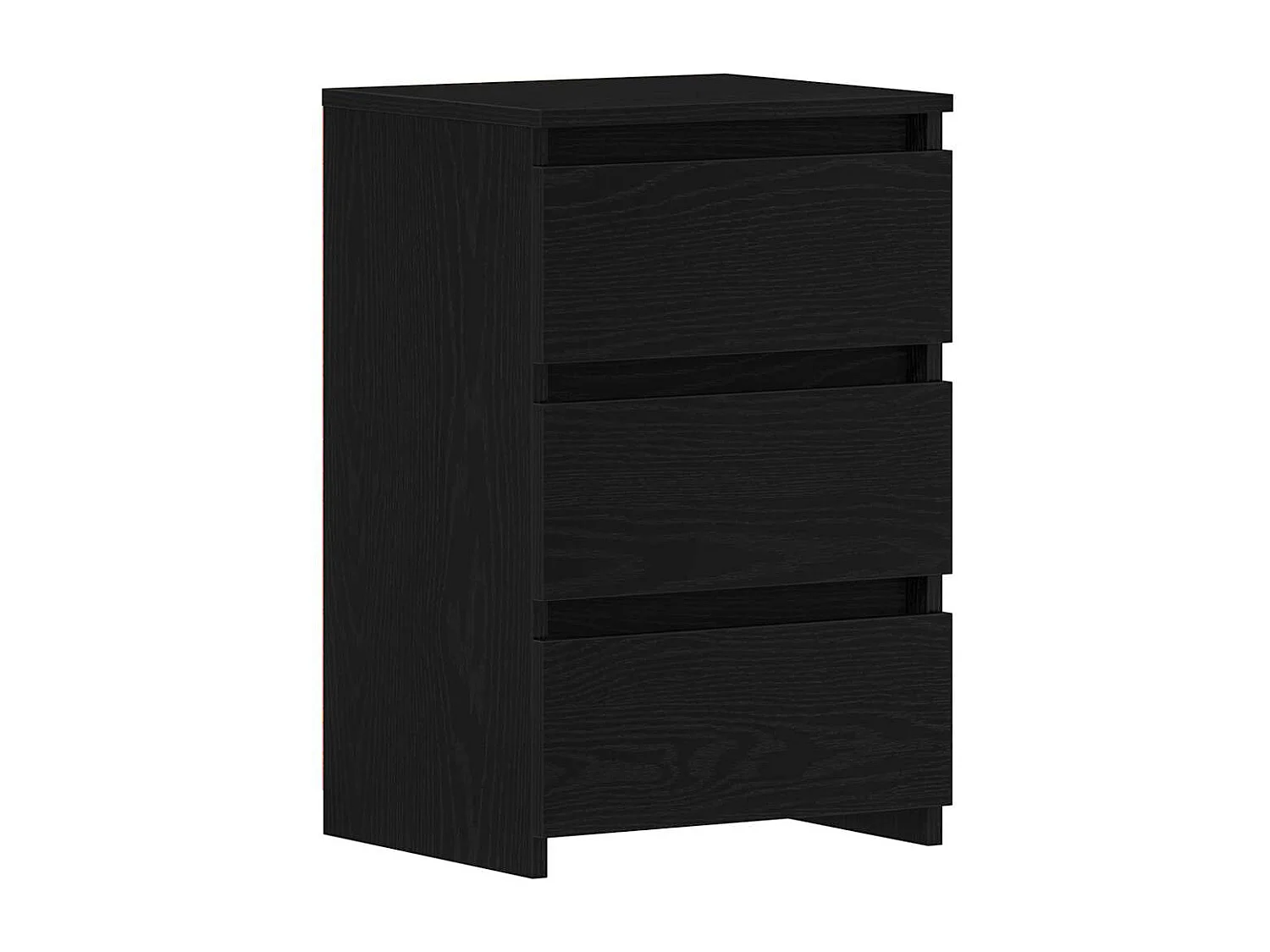 Tables de chevet 2 pcs Chêne noir 40x35x62,5 cm Bois d'ingénierie