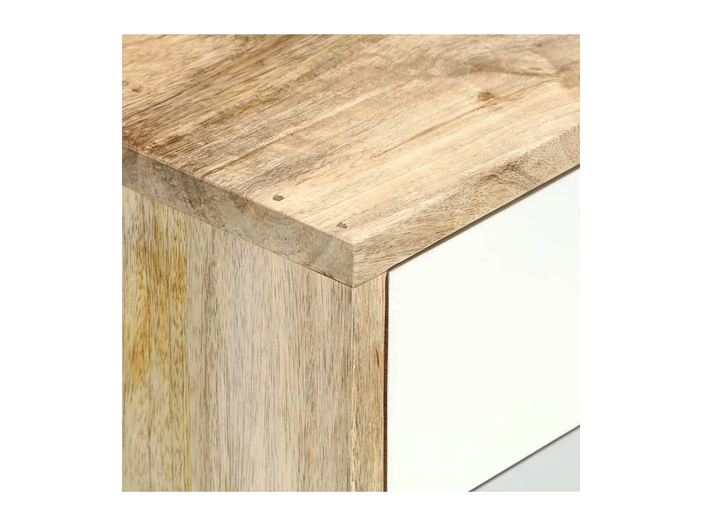 Nachtkastje 47x35x59 cm Massief mangohout