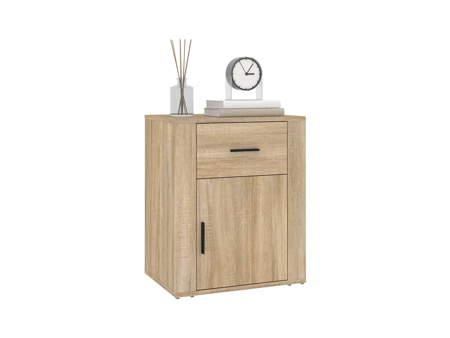 Table de chevet Chêne sonoma 50x36x60 cm Bois d'ingénierie