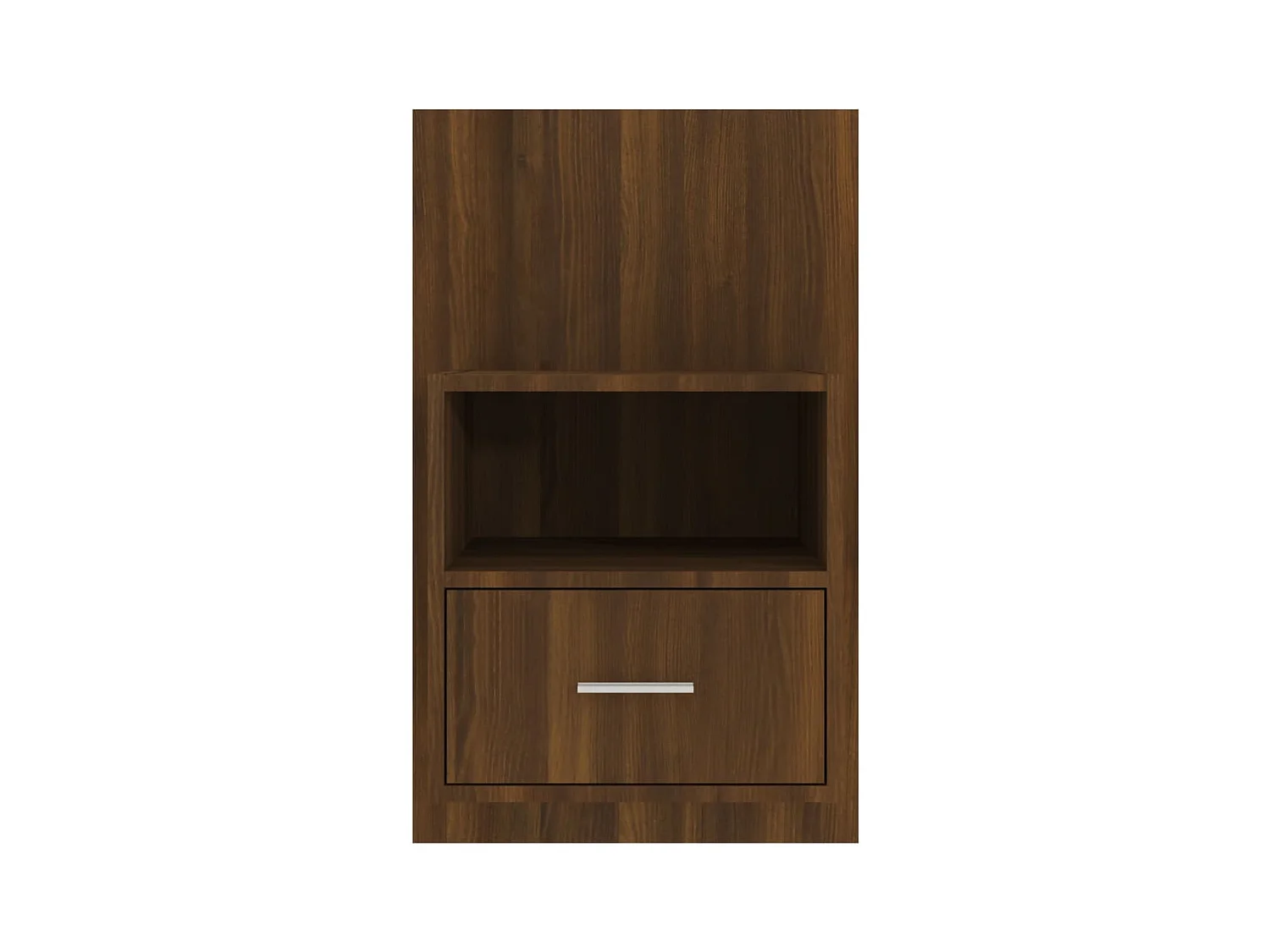 Table de chevet murale Chêne marron