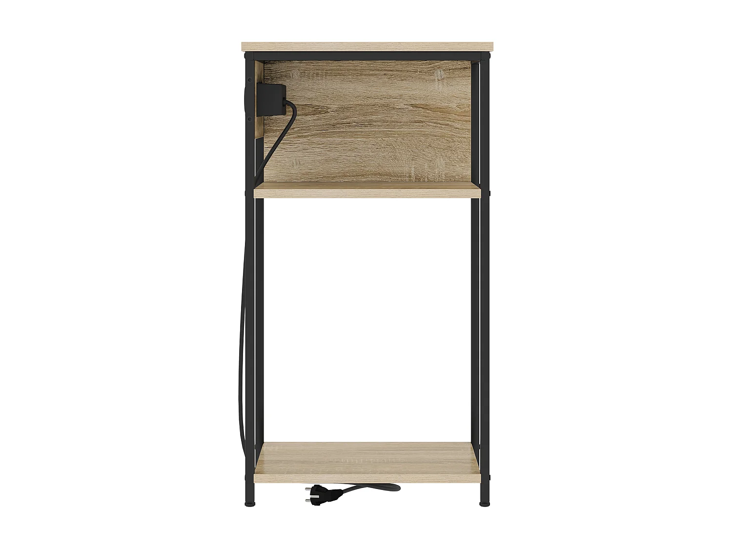 Cabinet de chevet Chêne sonoma 28.1 x 40.9 x 75 cm