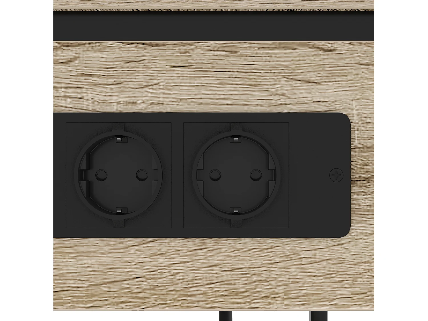 Cabinet de chevet Chêne sonoma 28.1 x 40.9 x 75 cm