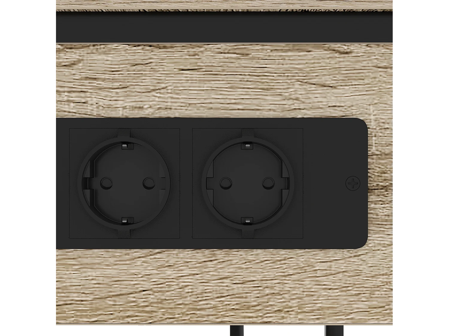 Cabinet de chevet Chêne sonoma 28.1 x 40.9 x 75 cm