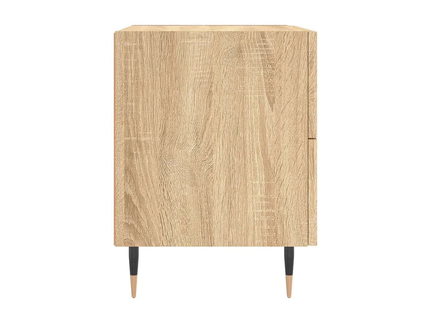 Comodino in rovere Sonoma 40x35x47,5 cm in legno ingegnerizzato