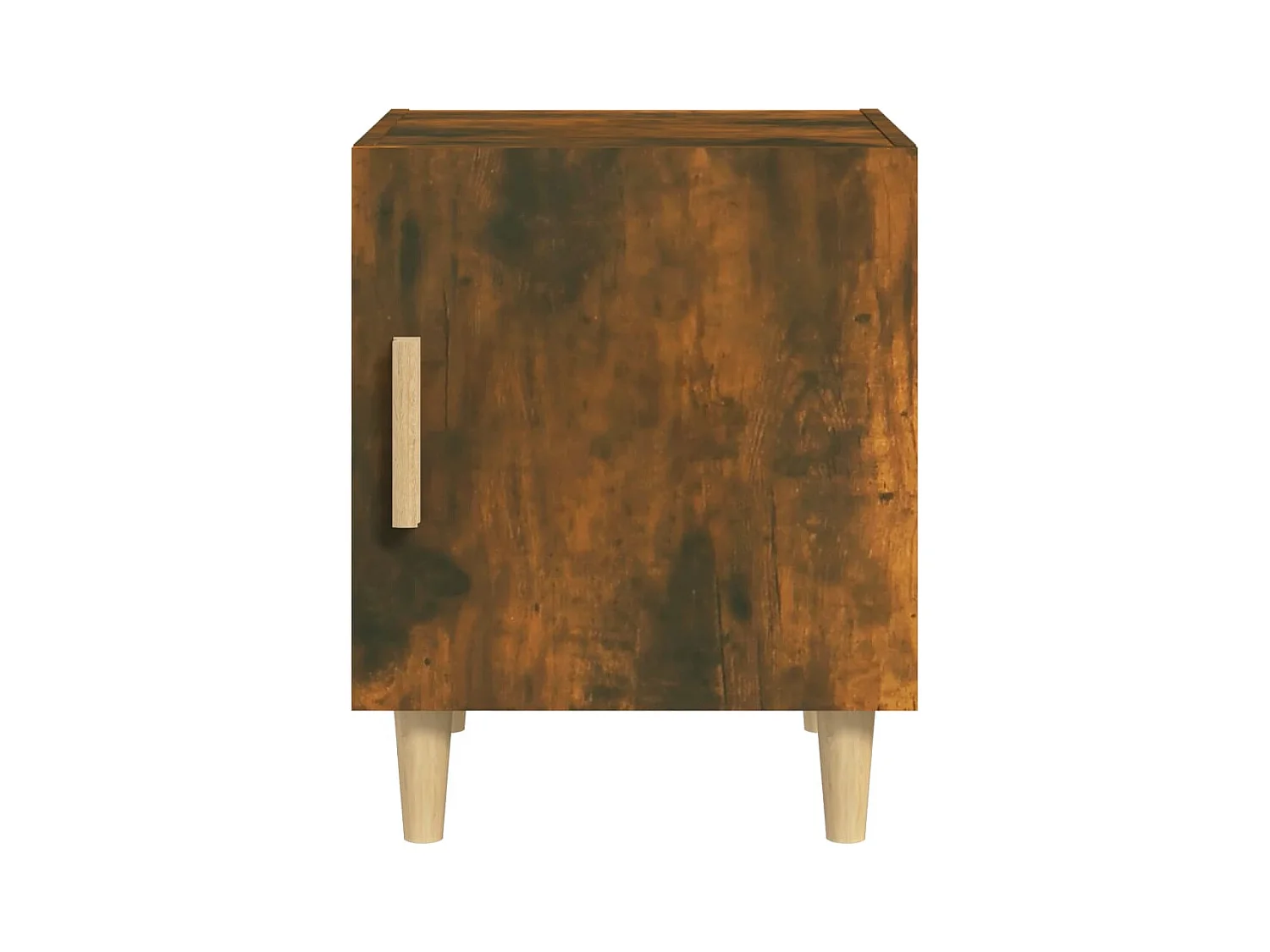 Tables de chevet 2 pcs Chêne fumé Bois d'ingénierie